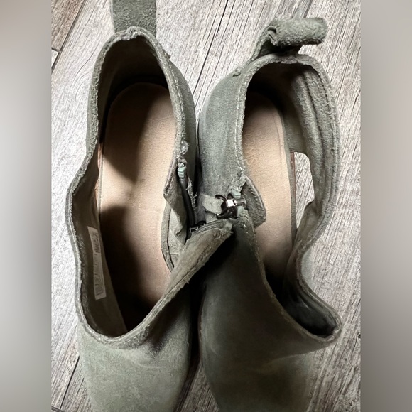 TOMS | Lea suede booties green - Picture 2 of 12